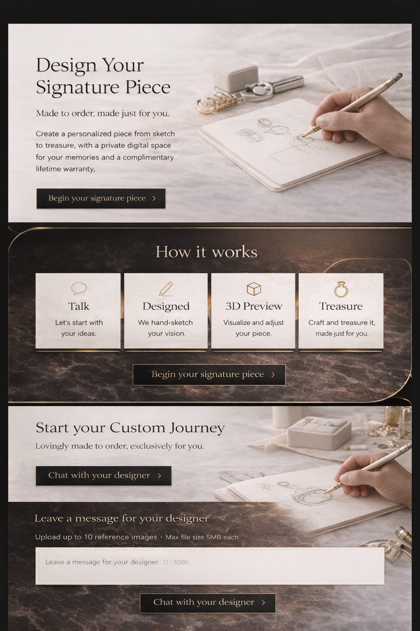Bespoke Heartlume design