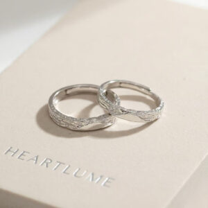 The Ripple Band — 999 Fine Silver Adjustable Ring (Free Engraving)