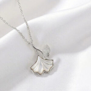 The Ginkgo | S999 Silver Narrative Pendant